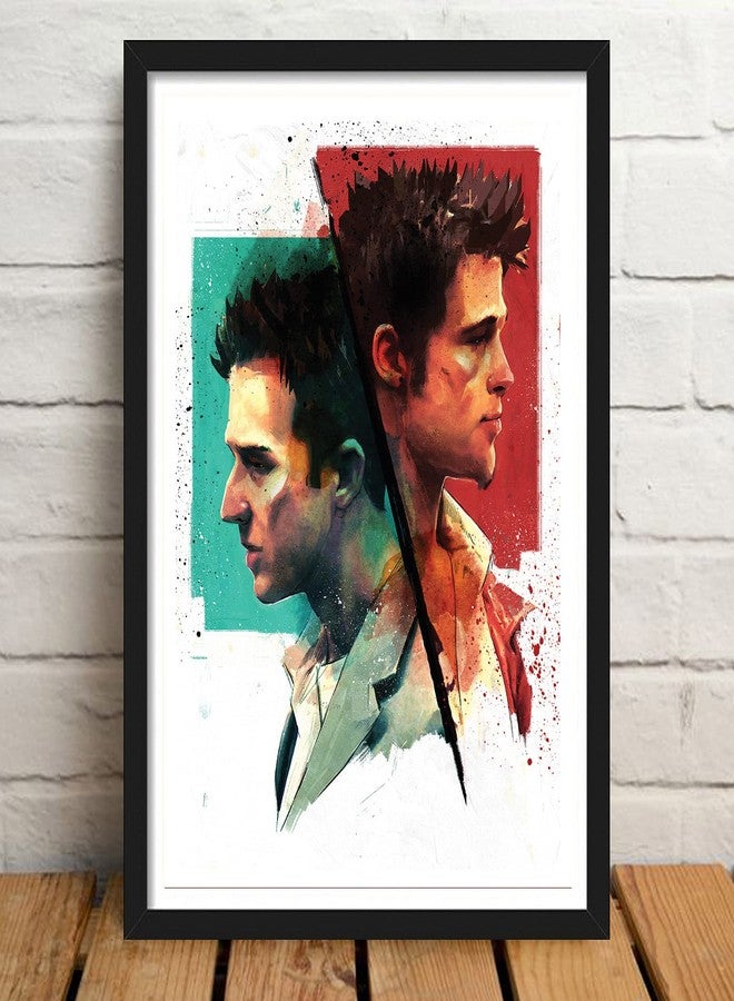 GRAY WALL Good Hope - Fight Club Movie Framed Poster With Acrylic Sheet For Room & Office (13 Inch X 19 Inch Framed) Multicolor - Image 2