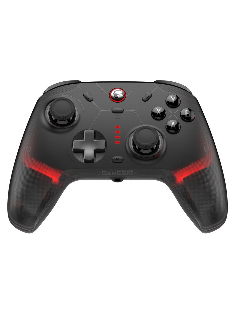 General Classic Gamepad GameSir Cyclone 2 Daybreak Wireless Game Controller for Steam Switch Android iOS PC with RGB Lamp Audio Hall Linear Trigger and Micro Trigger Switch Six-Axis Gyroscope Battery Capacity 860mAh Black  - Image 1