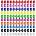 Olutacot 120 Pcs Plastic Egg Shakers Easter Egg Shaker Percussion Musical Maracas Plastic Easter Egg for Kids Toys Learning DIY Painting10 Colors - Image 4