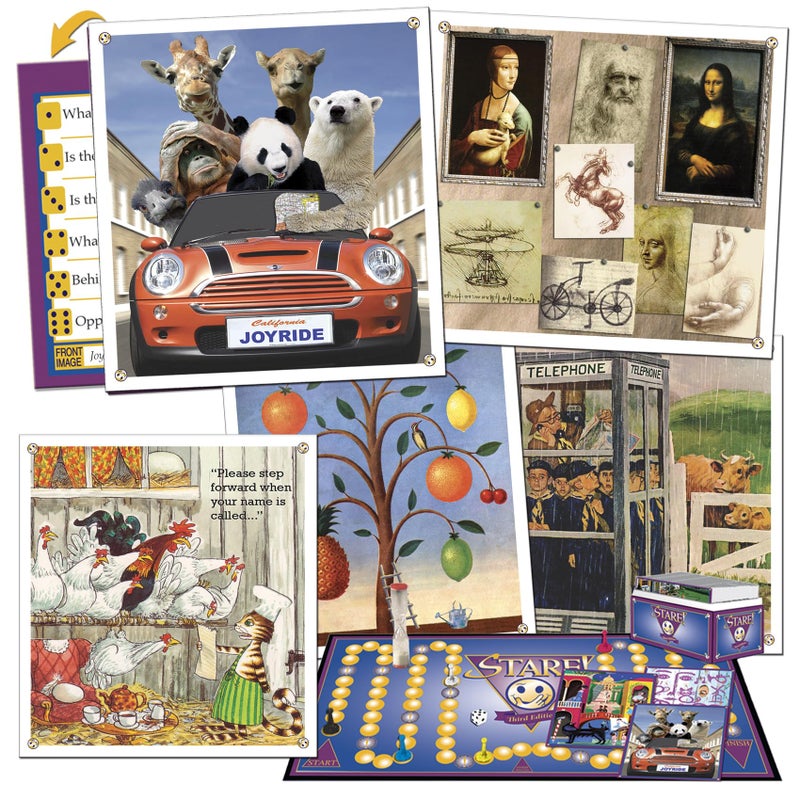 Game Development Group Stare - Fun Game of Visual Recall Where Quirky Image Cards Challenge Players' Minds â€“ Classic for Adult & Family Game Night - Image 4