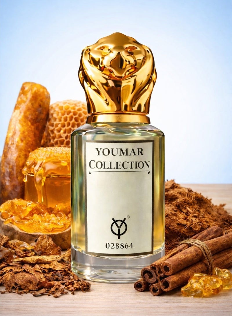 Youmar Collection No. 8864 Premium Men’s Cologne 25ML – Long-Lasting Warm Honey, Amber, Cinnamon & Rum Fragrance | Elegant Men’s Perfume - Image 1