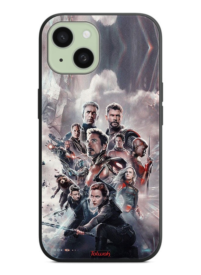 Tolwak Apple iPhone 15 Plus Protective Case Cover Avengers - Image 2