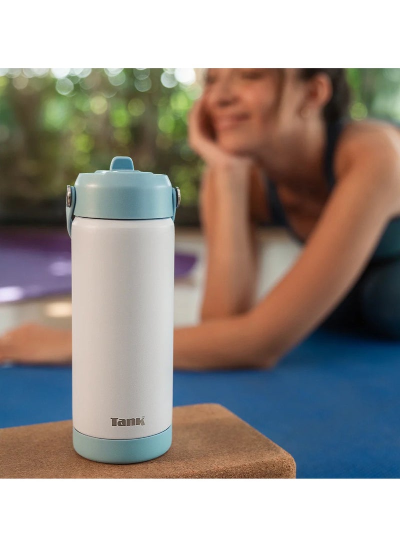 تانك موڤ، ٥٥٠ مل، زجاجة ستانلس ستيل، خالية من مادة BPA، معزولة حراريًا، مانع للتسريب - جريب - Image 4