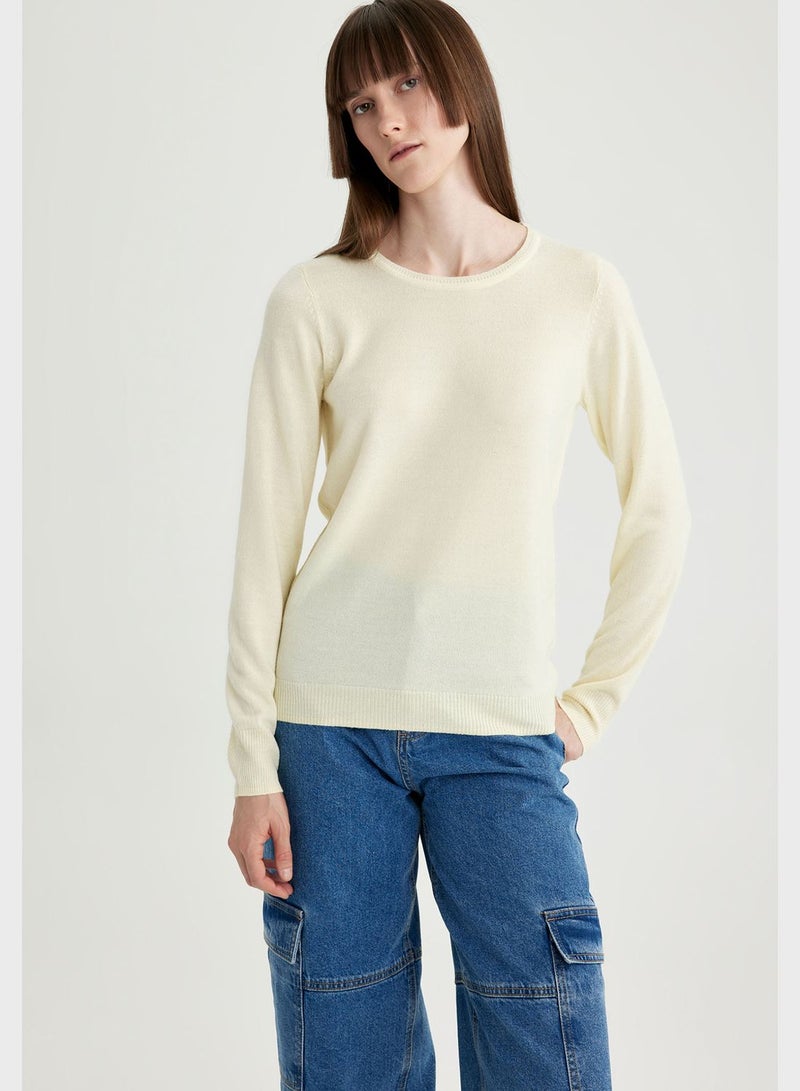 DeFacto Crew Neck Sweater - Image 1