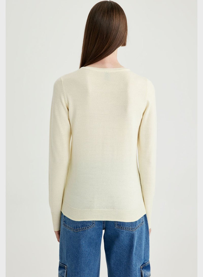 DeFacto Crew Neck Sweater - Image 2