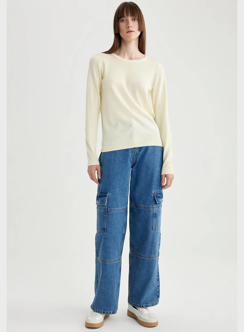 DeFacto Crew Neck Sweater