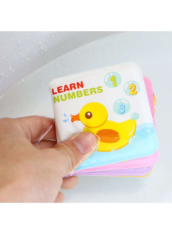 Baby Can't Tear Bath Book Children's Enlightenment Early Education Cognitive Bath Toy Book EVA Baby Cloth Book-Color:Oversized-Animal Letters  - Image 5