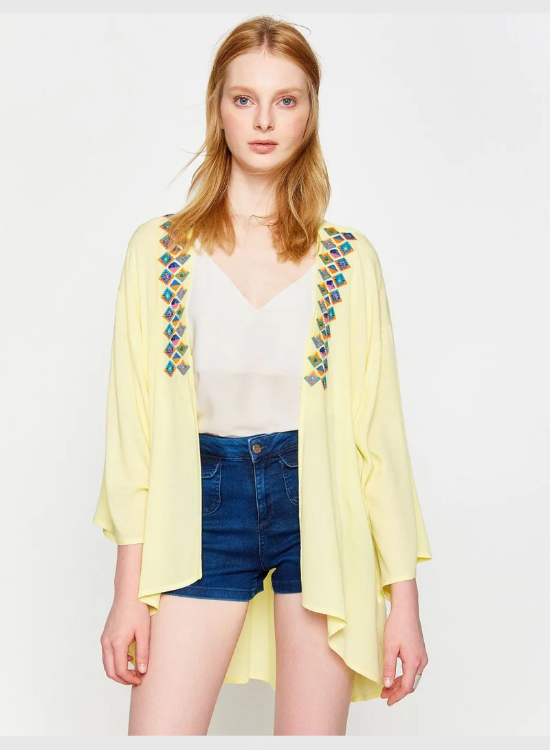 KOTON Patterned Kimono