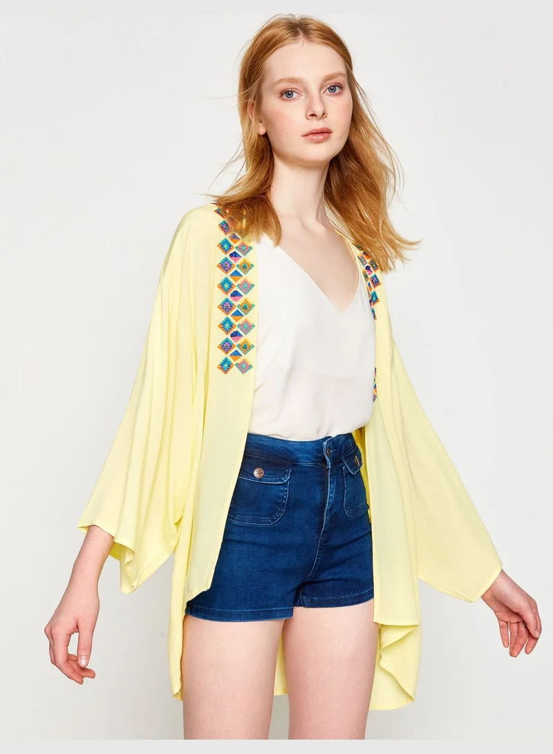 KOTON Patterned Kimono