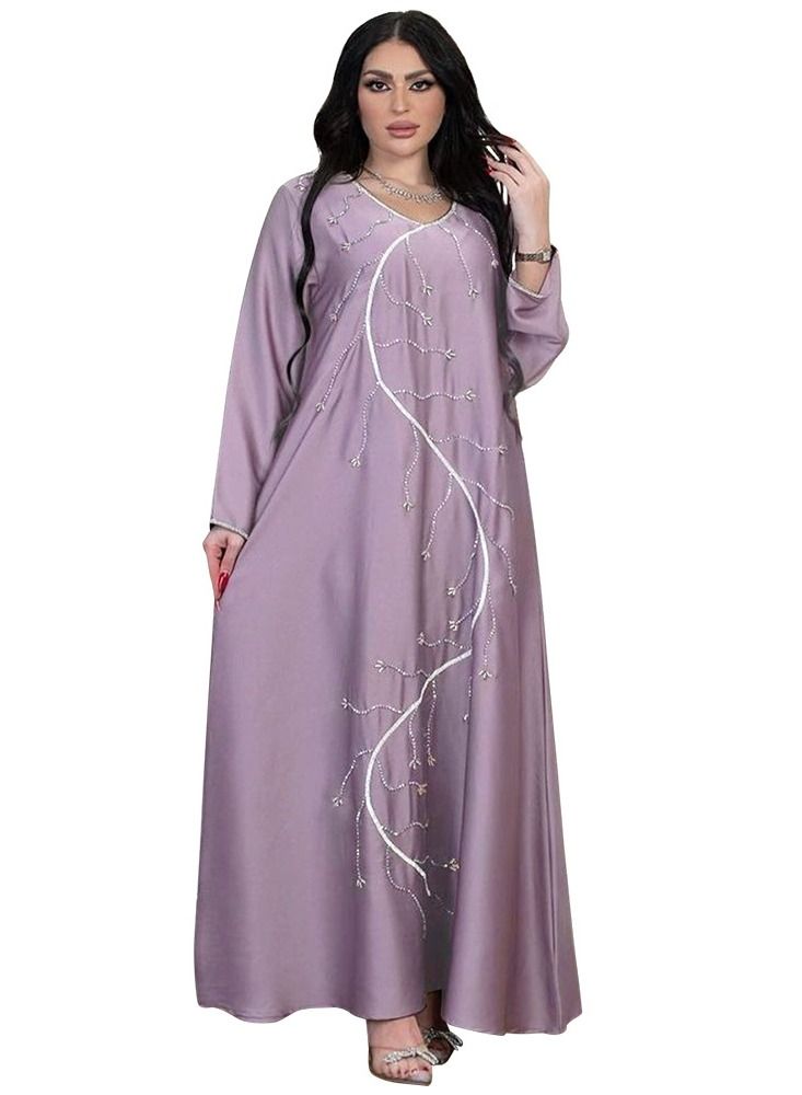 KUYING New Dress, Comfortable And loose Fitting Robe 