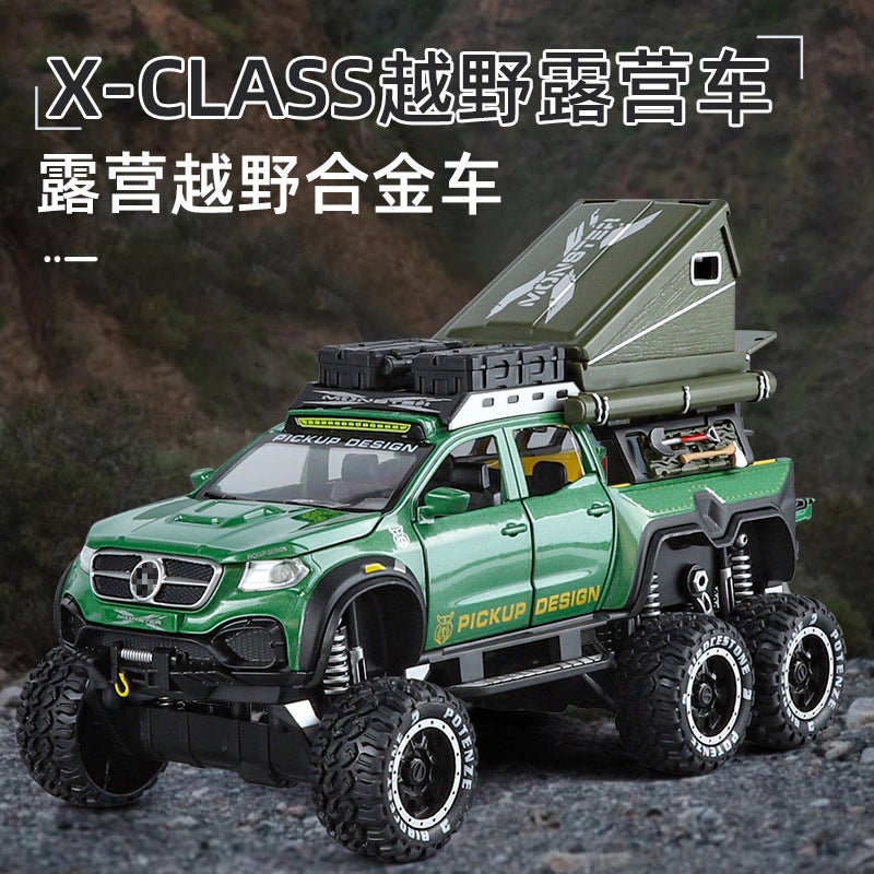 1:28 Scale Big Ben X-Class Camper Alloy Model Off-Road Vehicle Children'S Toy 4S Store Display - Image 3