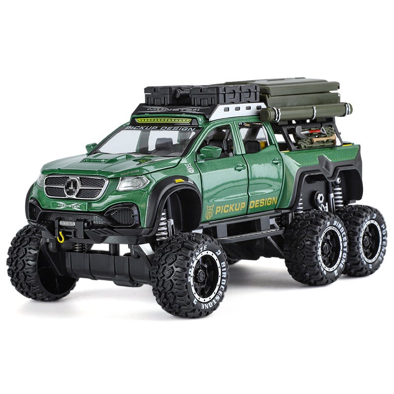 1:28 Scale Big Ben X-Class Camper Alloy Model Off-Road Vehicle Children'S Toy 4S Store Display - Image 2