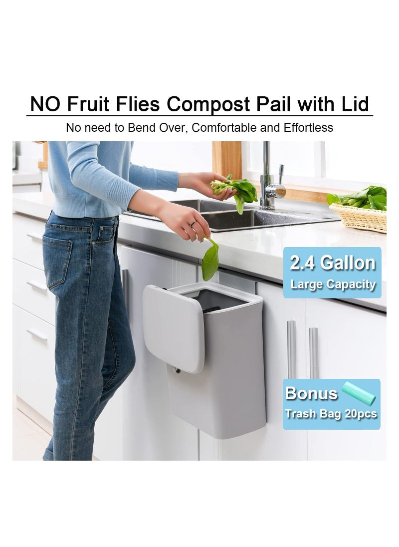 Generic Multifunctional Kitchen waste Bin for Counter Top or Under Sink  - Image 2