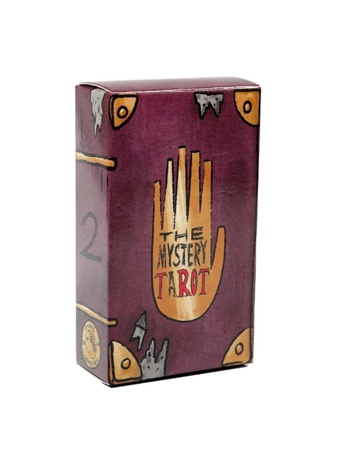 NIBEMINENT This Tarot deck, titled "Deck", "Mystic Deck" and "Gravity Falls Style", consists of 78 cards and is suitable for beginners. It features a witch-style with mysterious elements. - Image 1
