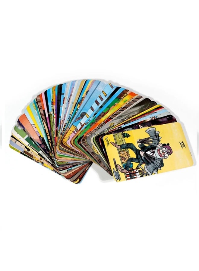 NIBEMINENT This Tarot deck, titled "Deck", "Mystic Deck" and "Gravity Falls Style", consists of 78 cards and is suitable for beginners. It features a witch-style with mysterious elements. - Image 3