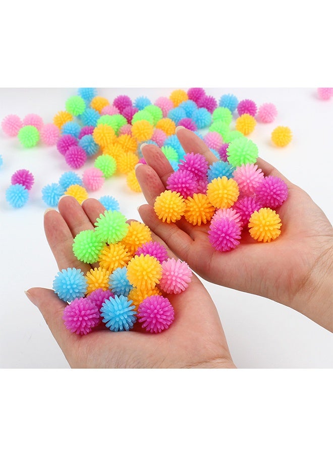 25 Pack Mini Spiky Porcupine Balls Stress Toy Soft Fidget Sensory Toy Multi Color Mini Spiky Hedge Balls for Teens and Adults Birthday Party Favors - Image 4