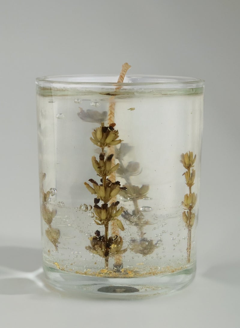 natural100 Transparent scented wax with a distinctive lavender fragrance.