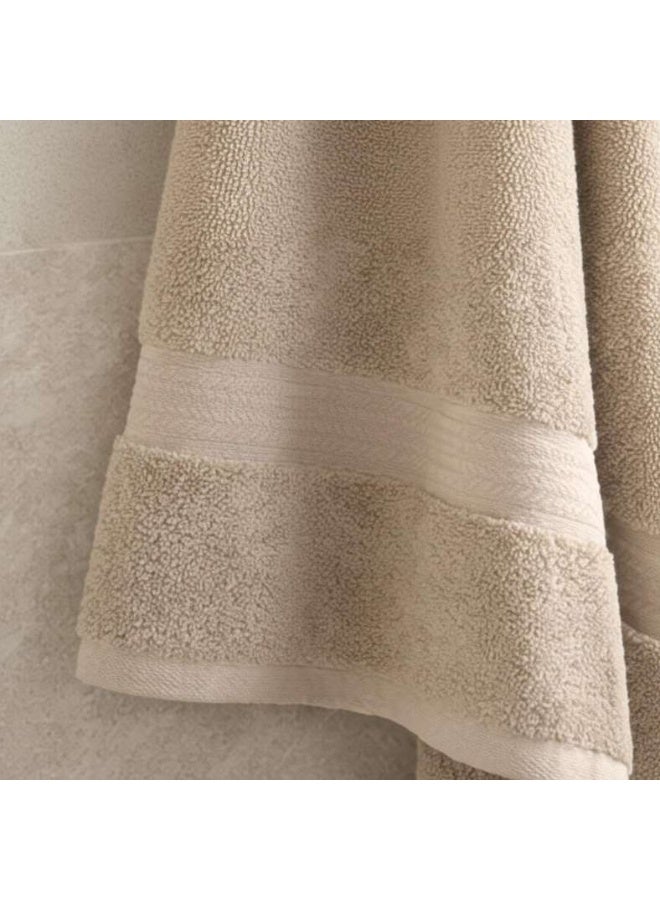 Pan Home Ultra Luxe Turkish Cotton Hand Towel - Sand - Image 3