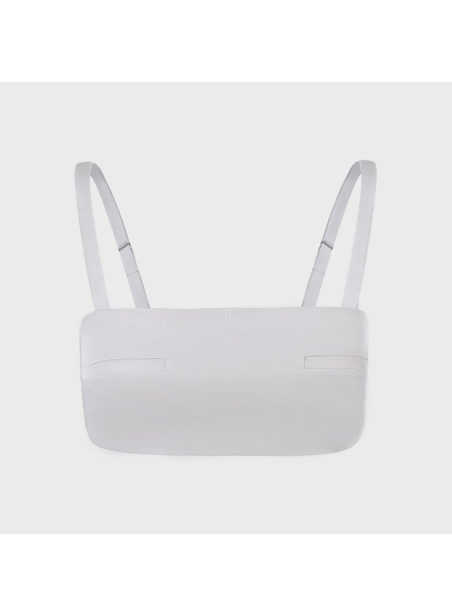 Zara قميص نسائي بتصميم نحيف بدون حمالات عالي الجودة - Image 3