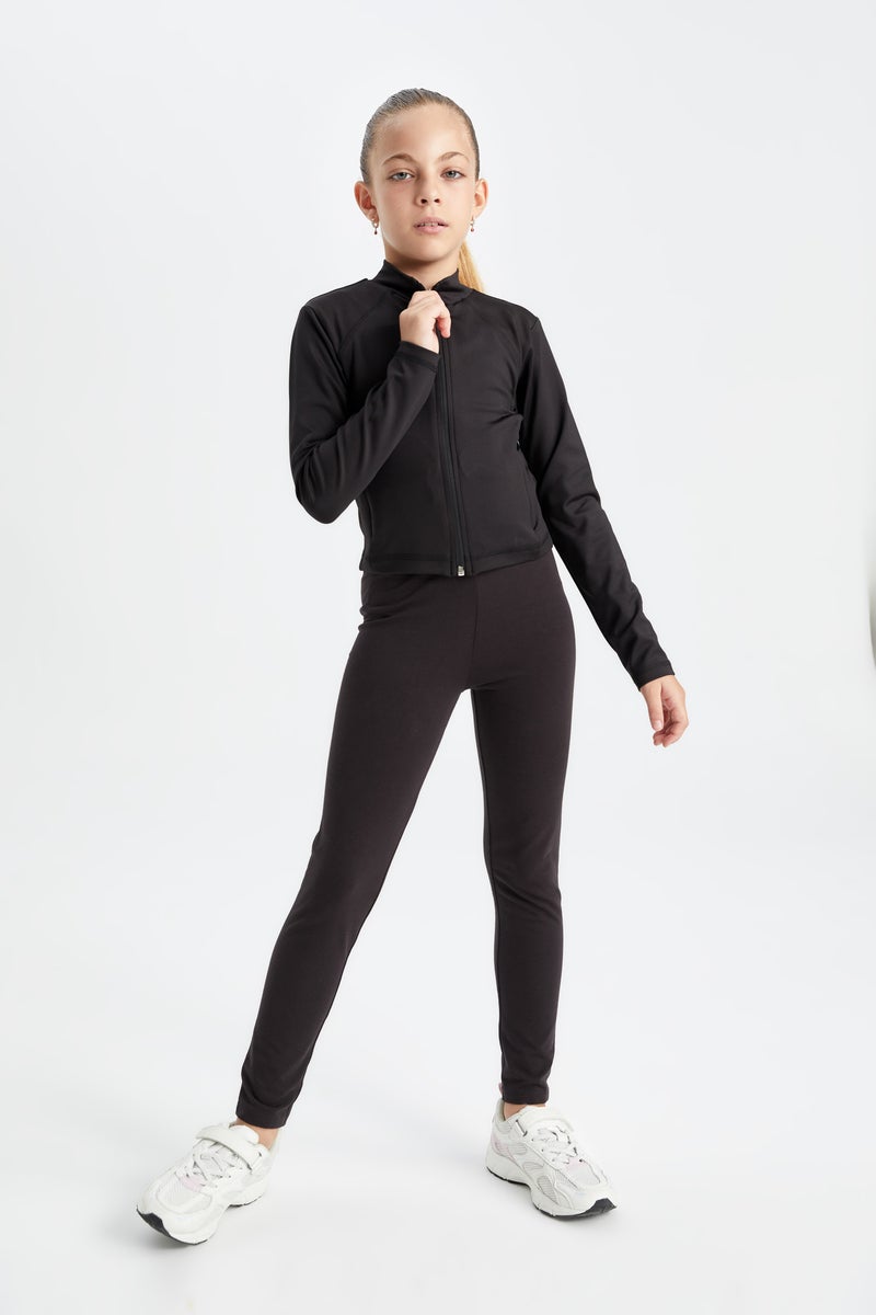 ديفاكتو كارديجان بناتي بسوسته سليم فيت وياقة عالية - Image 3