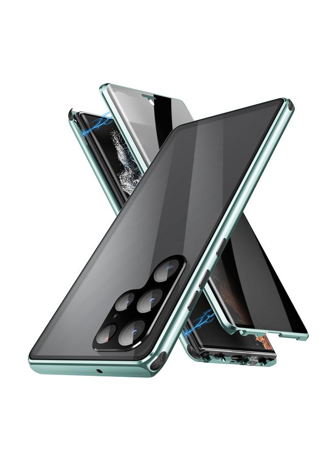 erorex Case For Samsung Galaxy S23 Ultra 5G Anti-peeping Magnetic Double-sided Tempered Glass Phone Case - Image 2