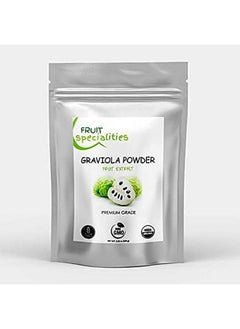 SUNRISE Graviola (Soursop) Organic Fruit Powder Allnatural Pure Graviola Fruit Powder Annona Muricata Guanabana (3.52 Oz)  - Image 2