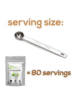 SUNRISE Graviola (Soursop) Organic Fruit Powder Allnatural Pure Graviola Fruit Powder Annona Muricata Guanabana (3.52 Oz)  - Image 4