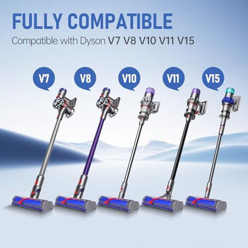 LBLVBNEWD Attachments Replacement Tool Kit for Dyson V15 V12 V8 V11 V10 V7 Gen 5 Soft Dusting Brush Head Flexible Hose Mattress Brush Vacuum Crevice Accessories for Home and Car Cleaning (narrow long) - Image 4
