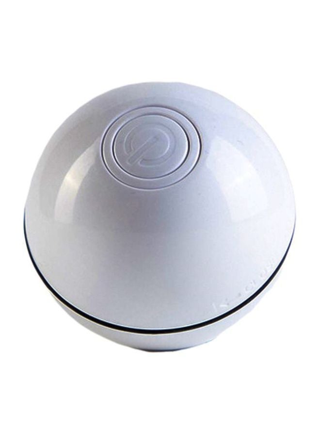 NIBEMINENT LED Laser Ball Trailer Motion Automatic Interactive Toy White 