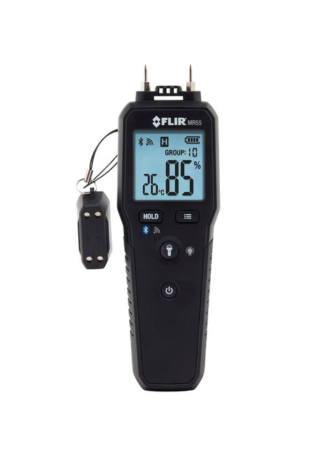 FLIR MR55  Pin Moisture Meter with Bluetooth for Instant Data Sharing via The FLIR Tools Mobile app