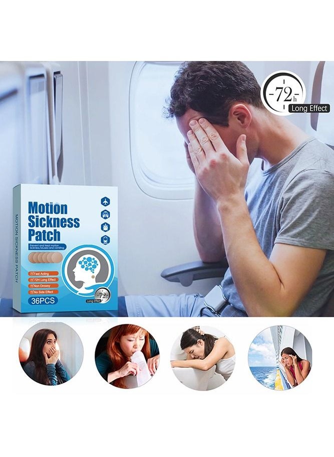 Generic - 30 Pack Motion Sickness Patch for Kids and Adults, Sea Sickness Patch - Image 1