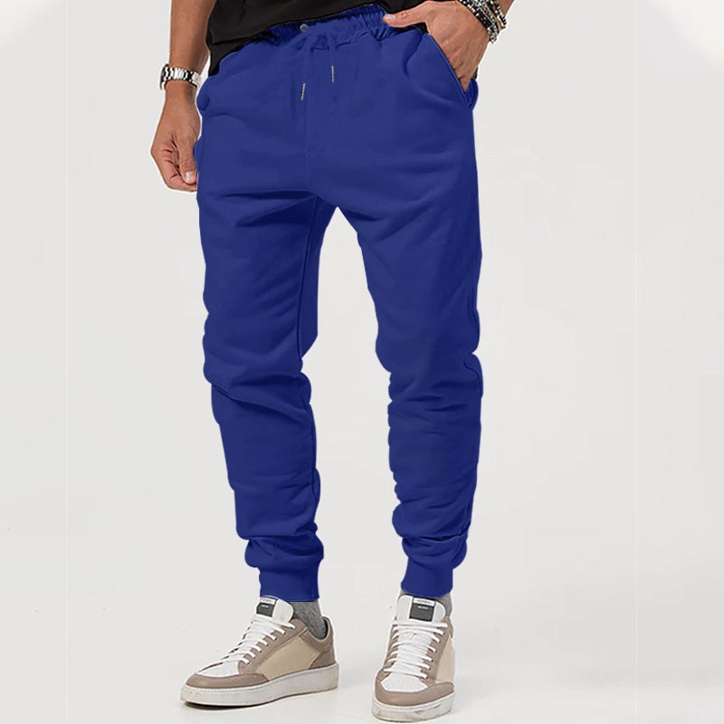 Multi-color Comfort Fit Joggers for Men Navy blue - Image 2