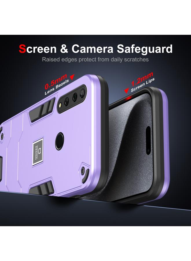 اس-توب جراب لهاتف Huawei Y9 Prime 2019 جراب هاتف 2 في 1 مقاوم للصدمات - Image 2