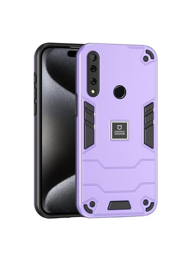 اس-توب جراب لهاتف Huawei Y9 Prime 2019 جراب هاتف 2 في 1 مقاوم للصدمات - Image 1