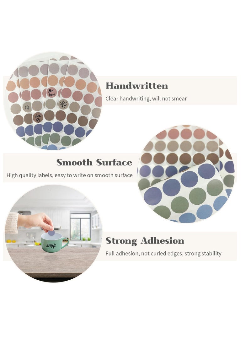 Generic - 3500 PCS Colored Dot Stickers Circle Round Yard Garage Sale Stickers Color Coding Labels 10 Assorted Removable Dot Stickers for Toddlers Offices Classrooms Marking - Image 1