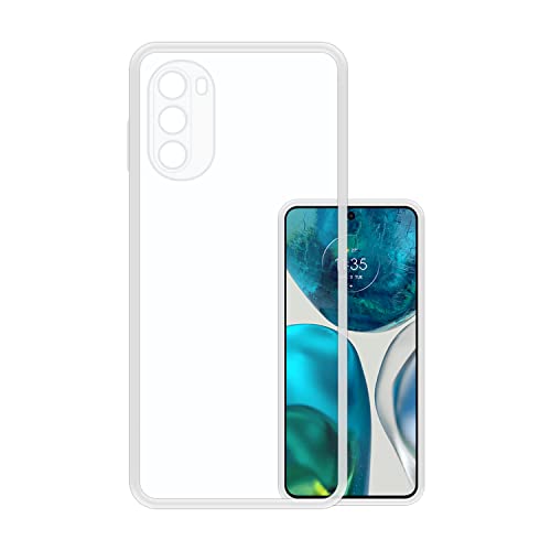 VIDO Silicone Transparent Back Case Cover for Motorola Moto G52 / Motorola Moto G82 5G (Soft & Flexible & Camera Protection Back Case) - Image 1