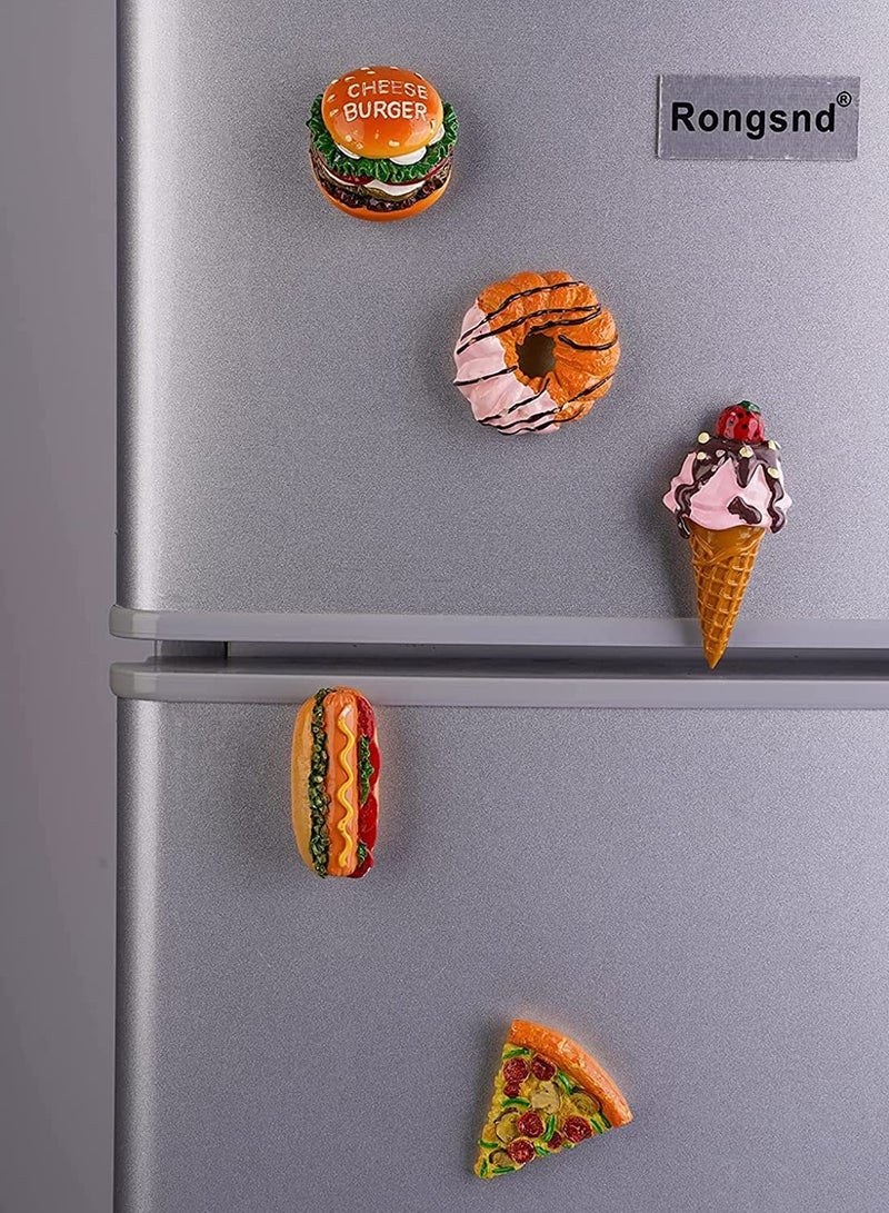 SOLARAE Refrigerator Magnets for Fridge Magnets, Cute Magnets Kitchen Decoration Kitchenware, Perfect for Refrigerators, Whiteboards, Maps and Other Magnetic Items (5PCS) - Image 3