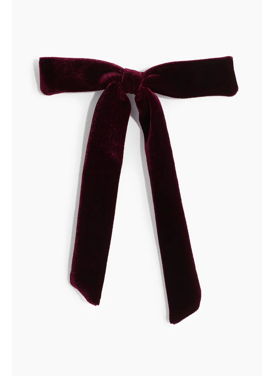 H&M Satin Bow Hair Clip