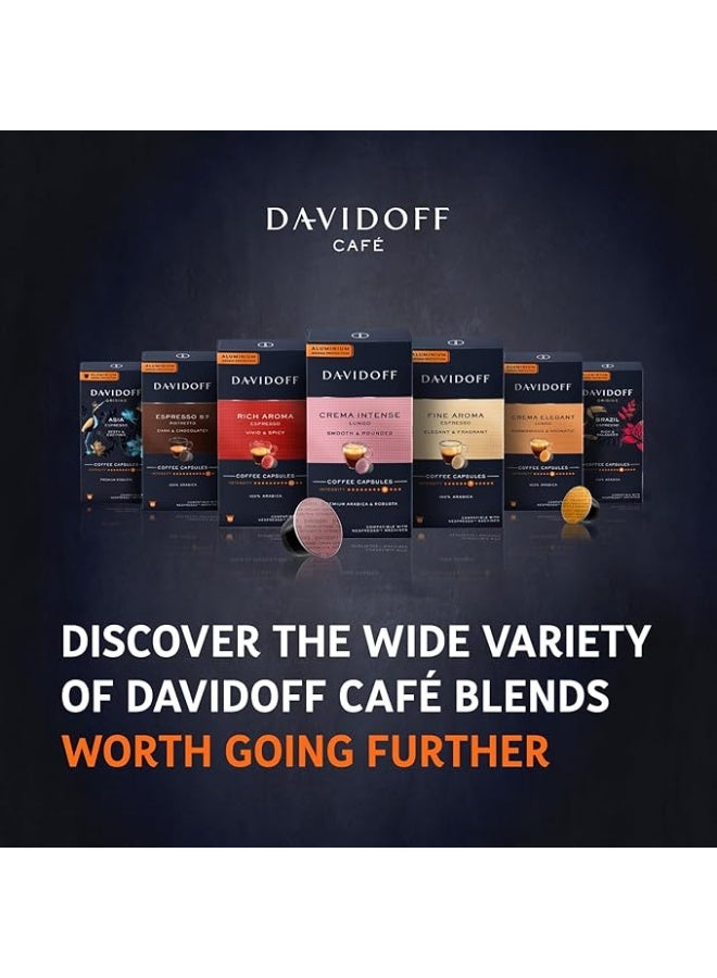 دافيدوف كبسولات قهوة برازيلية من اوريجنز - كثافة 8 - 12 - 10 × - 55 غرام - Image 3