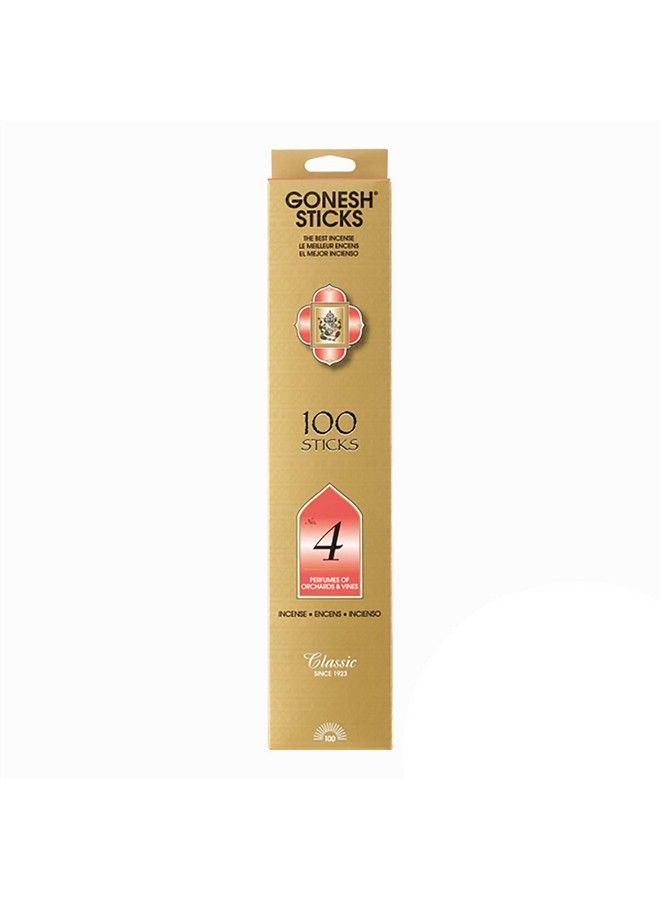 Gonesh Go4100 Classic 4 Incense 100 Sticks - Image 1