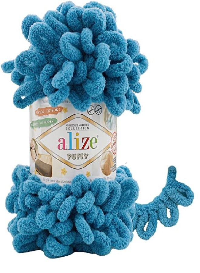 ALIZE PUFFY HAND KNITTING YARN COLOR NO.294 (PACK OF 3PCS)