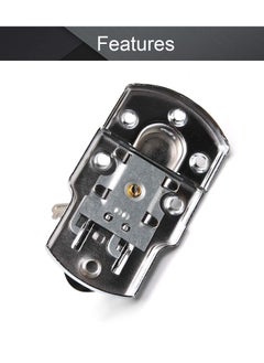 SYOSI SYOSI Small Size Suitcase Lock Latch, 90mm x 50mm Metal Suitcase Hasp Catch with Keys (4 Pcs)  - Image 3