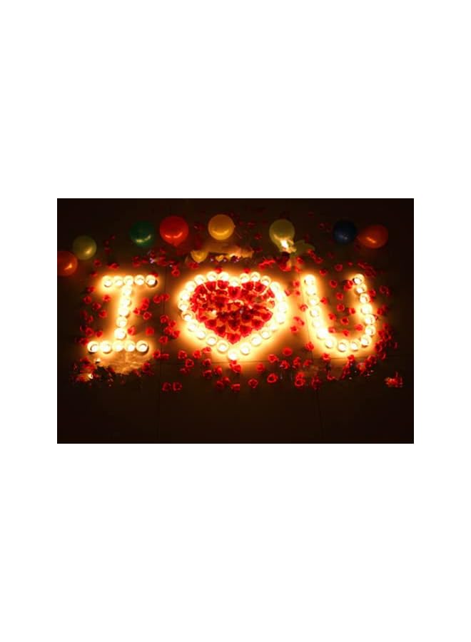 The Bros Flameless Candle Lights, 12 Pack Realistic and Bright Flickering Battery Operated Flameless LED Tea Lights, Electric Fake Candle in Warm Yellow - Image 4