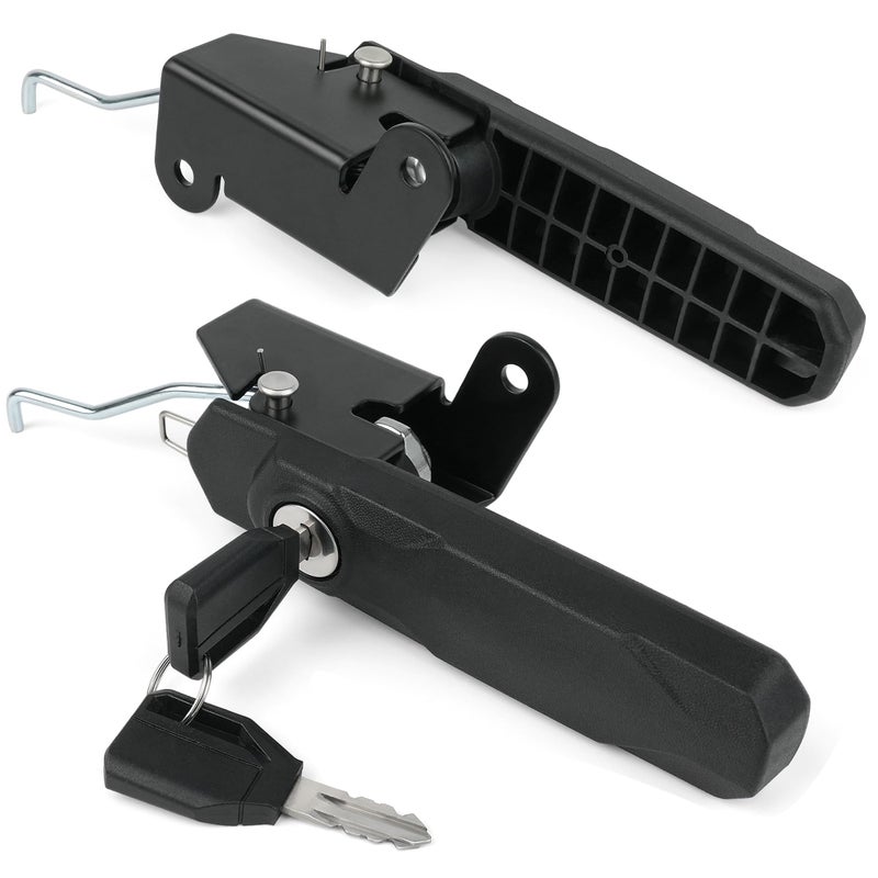 Camotokiit Front Deluxe Cab Full Door Handle Locks UTV SidebySide Upgrade Kit 715009951 for CanAm Defender HD10 HD9 HD8 HD7 Add on 2Seat Driver Passenger Side - Image 2