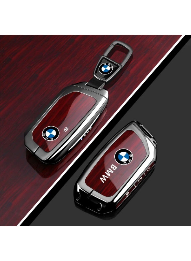 BMW High end car key protection cover suitable for BMW 5 Series/5257/3 Series 330/i7X1X3X5X6X7 car key shell case - Image 1