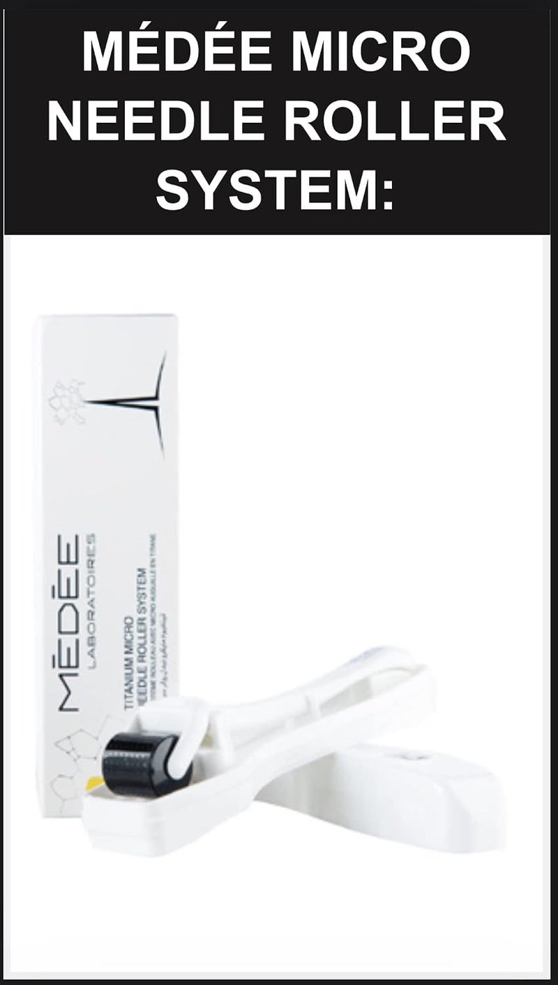 MEDEE Derma Roller Titanium Micro Needle Roller System 0.25 MM - Image 4
