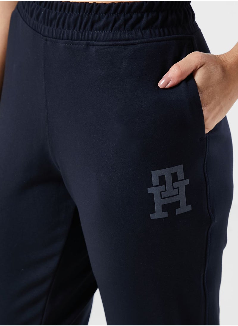 TOMMY HILFIGER - Regular Interlock Sweatpants - Image 1