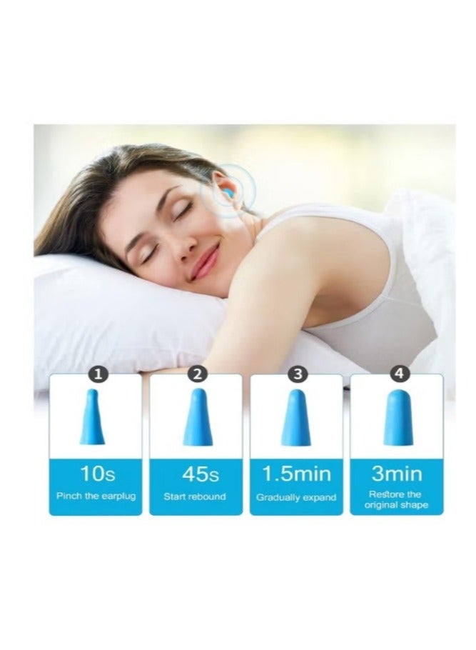 EarPlugs,30pairs Earplugs To Sleep Noise, Ear plugs for Swimming Earplug For Noise Cancelling Ultra Soft, Reusable Ear plug For Travel