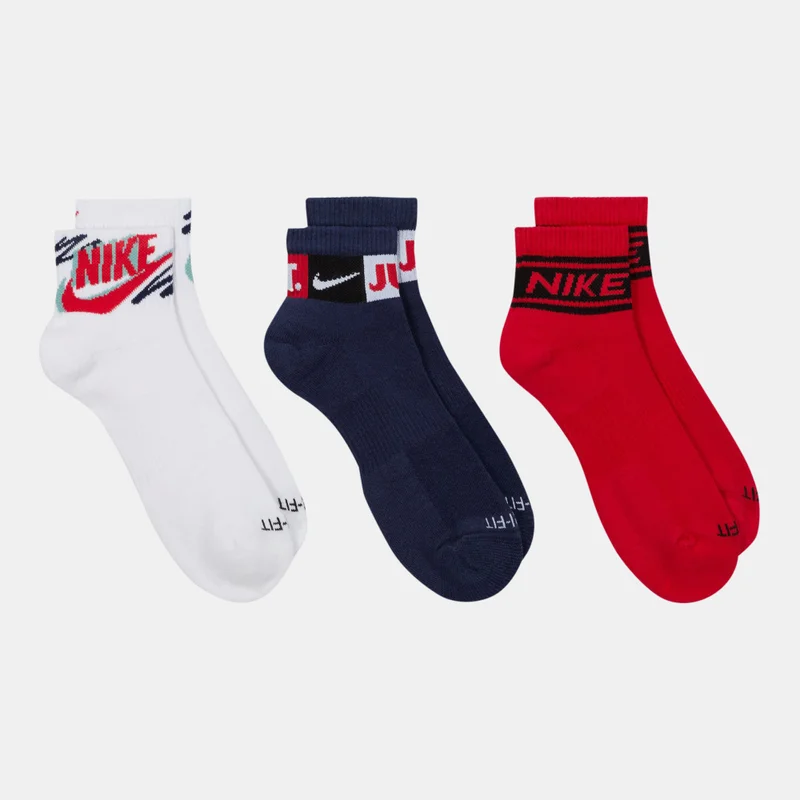 Nike Everyday Plus Ankle Socks (3 Pairs)