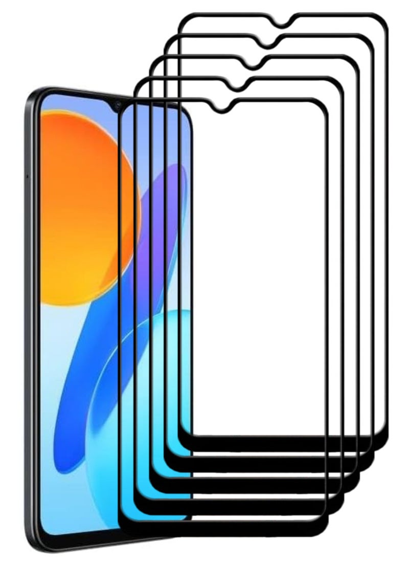 ACLIX 5 Pieces Antistatic ESD Dustproof Premium Quality High Definition Tempered Glass Screen Protector Designed For Honor X6 - Image 1